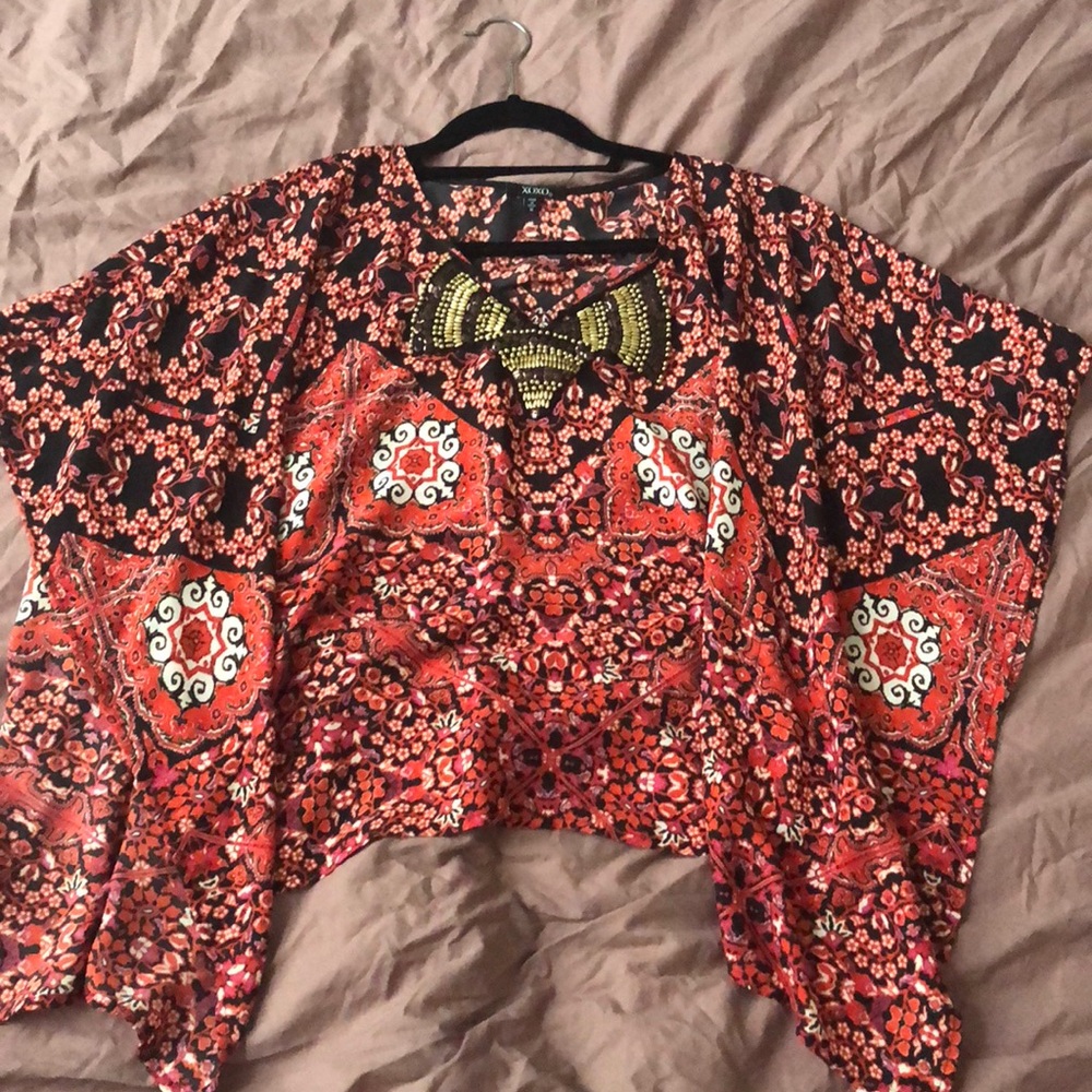 Boho Patterned Top